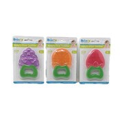Wholesale - Bebeta FRUIT SHAPE W/F TEETHER, 3 ASSTD, UPC: 810002205552